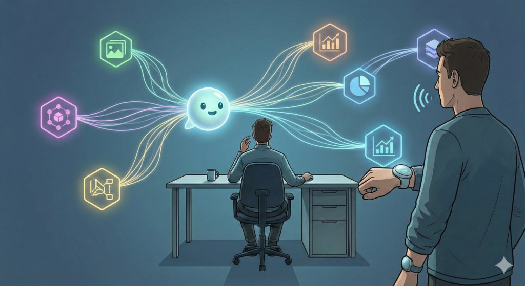 The Great Decoupling: Why Your Computer in 2050 Will Make SaaS Unrecognizable gemini generated image r9acfqr9acfqr9ac (3)